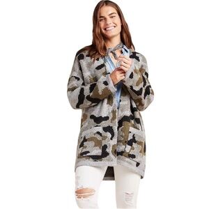 Anthropologie Vera Camo Cardigan - Size: XS